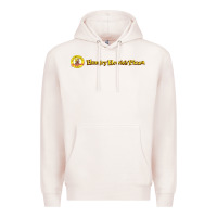 Pale Pink howies pizza Premium Hoodie - linhVisuals