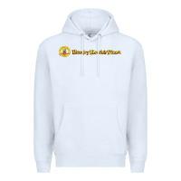 White howies pizza Premium Hoodie - linhVisuals