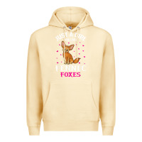 Pina Colada fennec fox just a girl who loves fennec foxes t shirt Premium Hoodie - linhVisuals