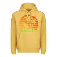 Antique Gold outdoor t  shirt tahiti retro vintage sunset t  shirt Premium Hoodie - linhVisuals