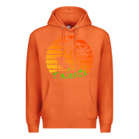 Carrot outdoor t  shirt tahiti retro vintage sunset t  shirt Premium Hoodie - linhVisuals