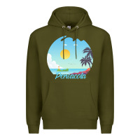 Army Green pensacola t  shirt no place like pensacola t  shirt Premium Hoodie - linhVisuals