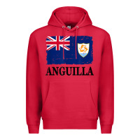 Cardinal flag of anguilla   anguilla banner t shirt Premium Hoodie - linhVisuals