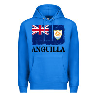 True Royal flag of anguilla   anguilla banner t shirt Premium Hoodie - linhVisuals