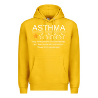Lemon funny asthma awareness one star rating inhaler wheezy breath t shirt Premium Hoodie - linhVisuals