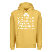 Antique Gold nurse t  shirt nurse i've seen it smelled it touched it t  shirt Premium Hoodie - linhVisuals
