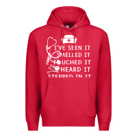 Cardinal nurse t  shirt nurse i've seen it smelled it touched it t  shirt Premium Hoodie - linhVisuals