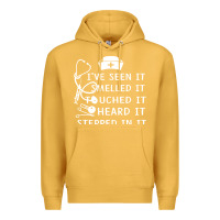 Mustard nurse t  shirt nurse i've seen it smelled it touched it t  shirt Premium Hoodie - linhVisuals
