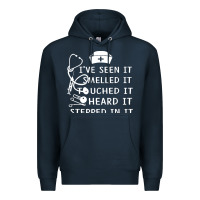 Navy nurse t  shirt nurse i've seen it smelled it touched it t  shirt Premium Hoodie - linhVisuals