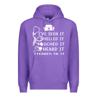 Purple nurse t  shirt nurse i've seen it smelled it touched it t  shirt Premium Hoodie - linhVisuals