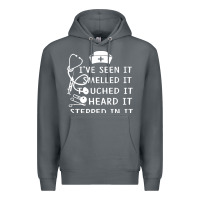Rock nurse t  shirt nurse i've seen it smelled it touched it t  shirt Premium Hoodie - linhVisuals