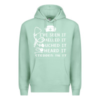 Seafoam nurse t  shirt nurse i've seen it smelled it touched it t  shirt Premium Hoodie - linhVisuals