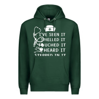 Sports Green nurse t  shirt nurse i've seen it smelled it touched it t  shirt Premium Hoodie - linhVisuals