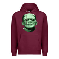 Burgundy frankenstein monster classic horror flick t shirt Premium Hoodie - linhVisuals