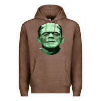 Chestnut frankenstein monster classic horror flick t shirt Premium Hoodie - linhVisuals