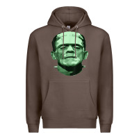 Coffee frankenstein monster classic horror flick t shirt Premium Hoodie - linhVisuals