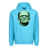Ocean Blue frankenstein monster classic horror flick t shirt Premium Hoodie - linhVisuals