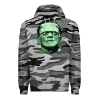 Slate Camo frankenstein monster classic horror flick t shirt Premium Hoodie - linhVisuals