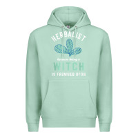 Seafoam funny herbalist because a witch is frowned upon herbalism t shirt Premium Hoodie - linhVisuals