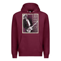 Burgundy buddy guy classic Premium Hoodie - linhVisuals