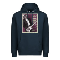 Navy buddy guy classic Premium Hoodie - linhVisuals