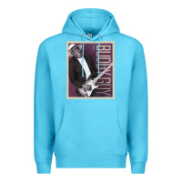 Ocean Blue buddy guy classic Premium Hoodie - linhVisuals