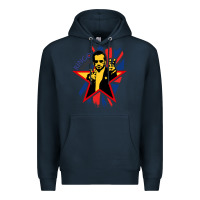Navy ringo starr music concert Premium Hoodie - linhVisuals