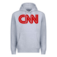 Heather Grey cnn Premium Hoodie - linhVisuals
