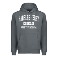 Rock harpers ferry west virginia wv vintage established sports pullover hoo Premium Hoodie - linhVisuals