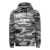 Slate Camo harpers ferry west virginia wv vintage established sports pullover hoo Premium Hoodie - linhVisuals