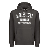 Smoke harpers ferry west virginia wv vintage established sports pullover hoo Premium Hoodie - linhVisuals