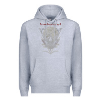 Heather Grey lamb of god music concert Premium Hoodie - linhVisuals