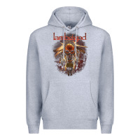 Heather Grey lamb of god music concert Premium Hoodie - linhVisuals