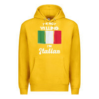 Lemon i'm not yelling i'm italian t shirt Premium Hoodie - linhVisuals