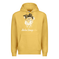 Antique Gold birthday and mother's day gift miniature schnauzer mom t shirt Premium Hoodie - linhVisuals