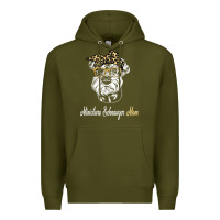 Army Green birthday and mother's day gift miniature schnauzer mom t shirt Premium Hoodie - linhVisuals