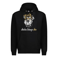 Black birthday and mother's day gift miniature schnauzer mom t shirt Premium Hoodie - linhVisuals