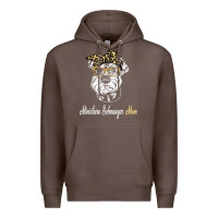 Coffee birthday and mother's day gift miniature schnauzer mom t shirt Premium Hoodie - linhVisuals