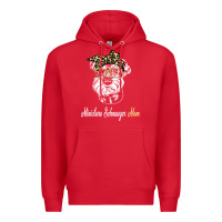 Red birthday and mother's day gift miniature schnauzer mom t shirt Premium Hoodie - linhVisuals
