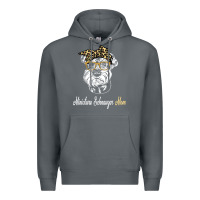 Rock birthday and mother's day gift miniature schnauzer mom t shirt Premium Hoodie - linhVisuals