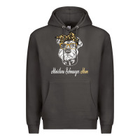 Smoke birthday and mother's day gift miniature schnauzer mom t shirt Premium Hoodie - linhVisuals