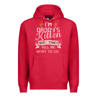 Cardinal daddy's kitten ddlg littlespace daddy dom cgl t shirt Premium Hoodie - linhVisuals
