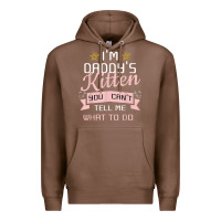 Chestnut daddy's kitten ddlg littlespace daddy dom cgl t shirt Premium Hoodie - linhVisuals