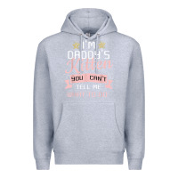 Heather Grey daddy's kitten ddlg littlespace daddy dom cgl t shirt Premium Hoodie - linhVisuals