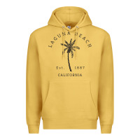 Antique Gold retro cool laguna beach california palm tree unique novelty sweatshirt Premium Hoodie - linhVisuals