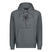Rock retro cool laguna beach california palm tree unique novelty sweatshirt Premium Hoodie - linhVisuals