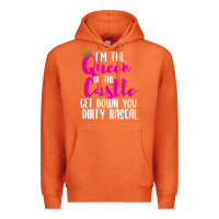 Carrot i’m the queen of the castle get down you dirty rascal t shirt Premium Hoodie - linhVisuals