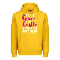 Lemon i’m the queen of the castle get down you dirty rascal t shirt Premium Hoodie - linhVisuals