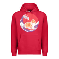 Cardinal rough collie t  shirt rough collie gifts   ocean waves surfing rough c Premium Hoodie - linhVisuals