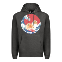 Rough Collie T  Shirt Rough Collie Gifts   Ocean Waves Surfing Rough C Premium Hoodie | Teevron